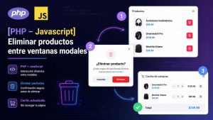 Lee más sobre el artículo [PHP – Javascript] Eliminar productos entre ventanas modales