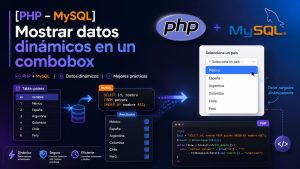 Lee más sobre el artículo [PHP – MySQL] Mostrar datos dinámicos en un combobox
