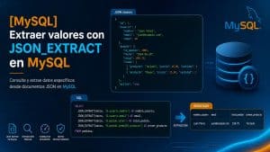 Lee más sobre el artículo [MySQL] Extraer valores con JSON_EXTRACT en MySQL