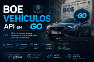 Lee más sobre el artículo [GO] BOE Vehículos: API para consultar precios de vehículos del BOE